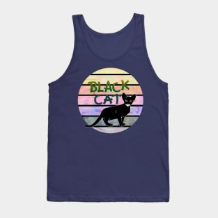 Black Cat Tank Top